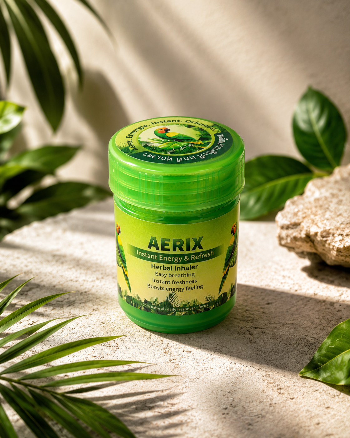 AERIX – Inhaler Energizant cu Mentă & Eucalipt